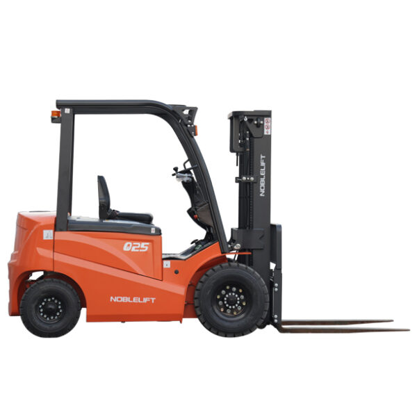forklift electric 2500 kg tampak samping
